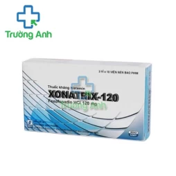 Xonatrix 120 - Thuốc điều trị bệnh viêm mũi dị ứng, nổi mề đay